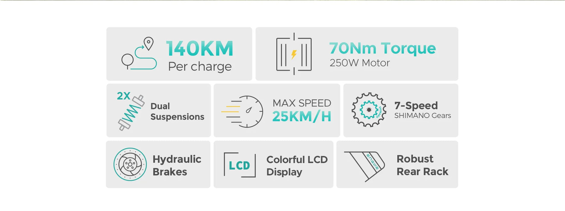 Vélo électrique ENGWE E26 avec moteur 250 W et batterie 48 V 16 Ah, vélo électrique absorbant les chocs avec gros pneu 4.0 de 26 pouces pour tout-terrain