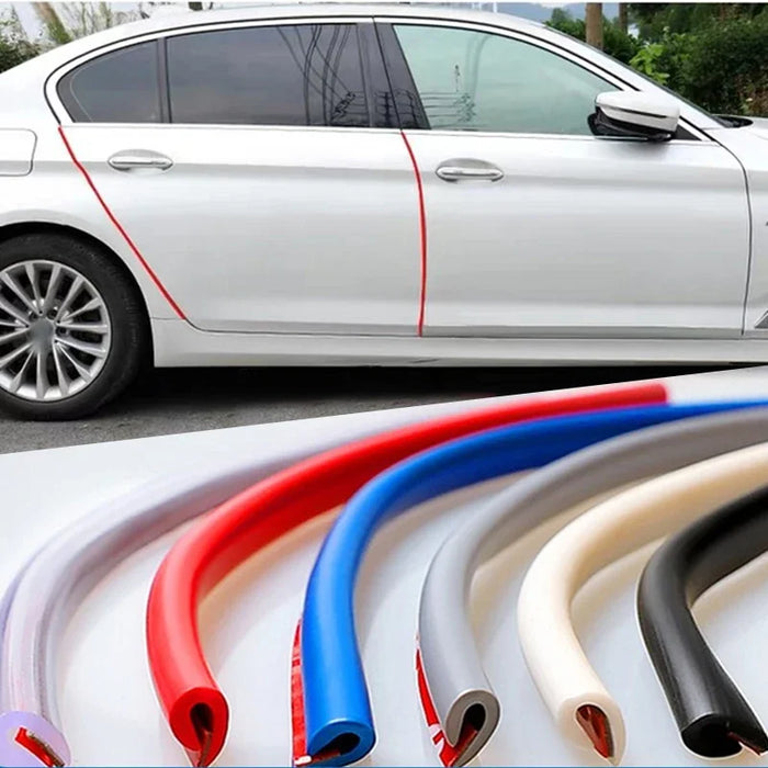 Protecteurs transparents de bord de porte en PVC de 5M, Protection contre les rayures et les collisions pour voiture