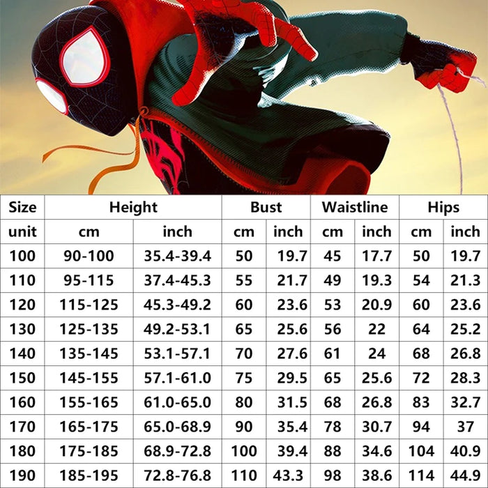 Costume Spiderman - Panthère noire, Iron Man, Spider Gwen Cosplay Zentai Combinaison pour Halloween, Unisexe, Adulte