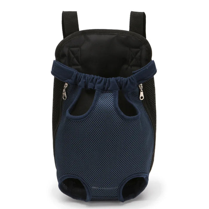 Mochila porta perros de malla de camuflaje: transpirable, ligera y duradera para perros y gatos pequeños