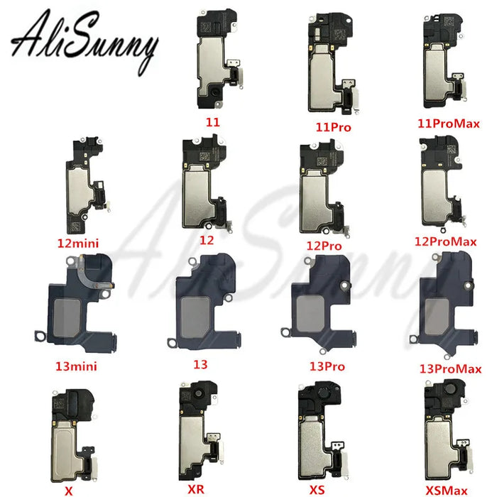 AliSunny 5-pack Headphone Flex Cable for iPhone 11, 12, 13 Pro Max Mini X XR XS - Audio Speaker Replacement Parts