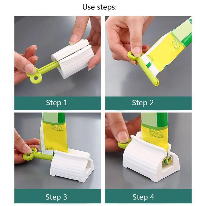 Exprimidor de tubos de pasta de dientes eficiente y sin problemas para una experiencia de cepillado suave y cómoda