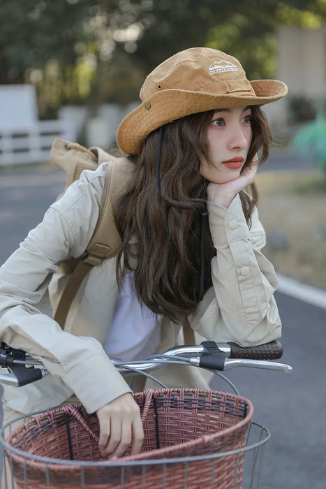 Chapeaux de cowboy pour le camping, la pêche et le vélo - Chapeau de soleil multifonctionnel pour les activités estivales et la randonnée