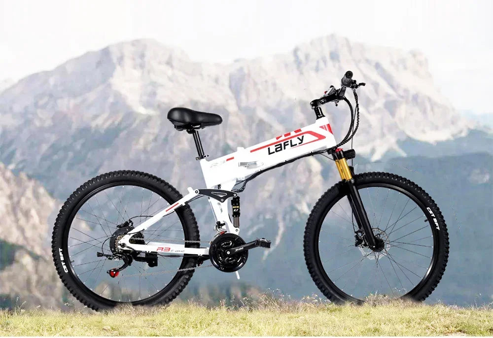 2024 LAFLY X3 PRO 27.5 pouces 1000W vélo électrique pliant 48V VTT VTT assisté au Lithium