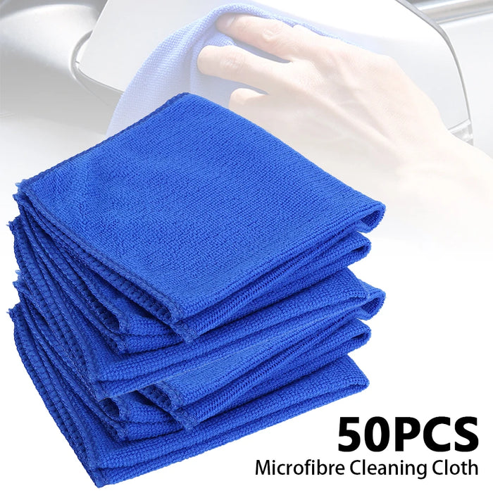 Microfiber Cleaning Cloths Lint Free Reusable Super Absorbent Cleaning Towels For Car Window