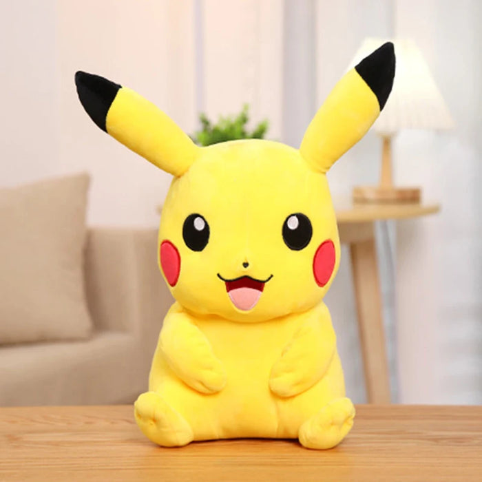 Kawaii Pikachu Plüschtier – süße Katzenpuppe und Kissen als Geschenk für Kinder und Freunde – Geburtstags-Heimdekoration