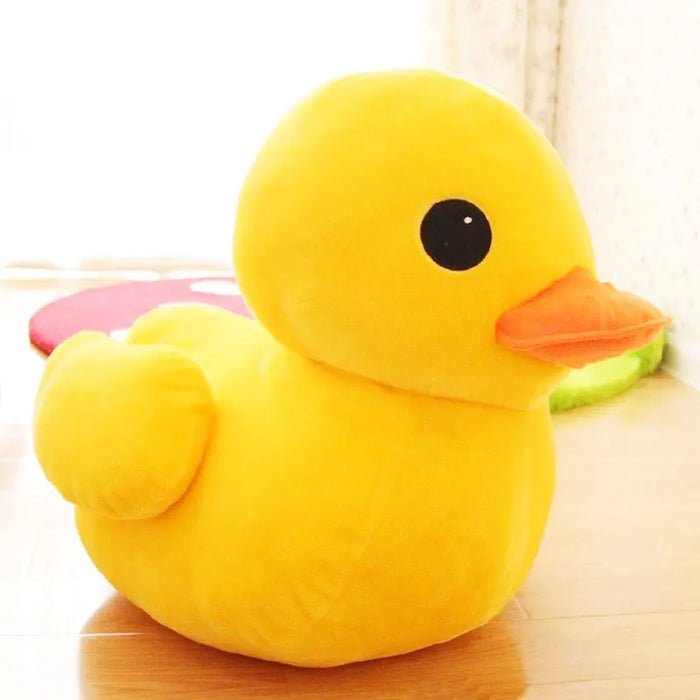 Mini muñeca de peluche de pato amarillo grande y lindo, juguete de peluche de dibujos animados suave y lindo para niños y niños pequeños