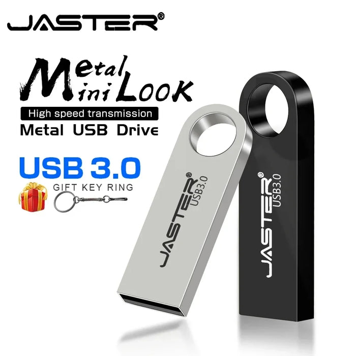 JASTER métal USB 3.0 Flash-Laufwerk 128GB 64GB 32GB Flash-Disk nouveau stylo lecteur 16GB 8GB USB-Flash-USB-Disk clé mémoire