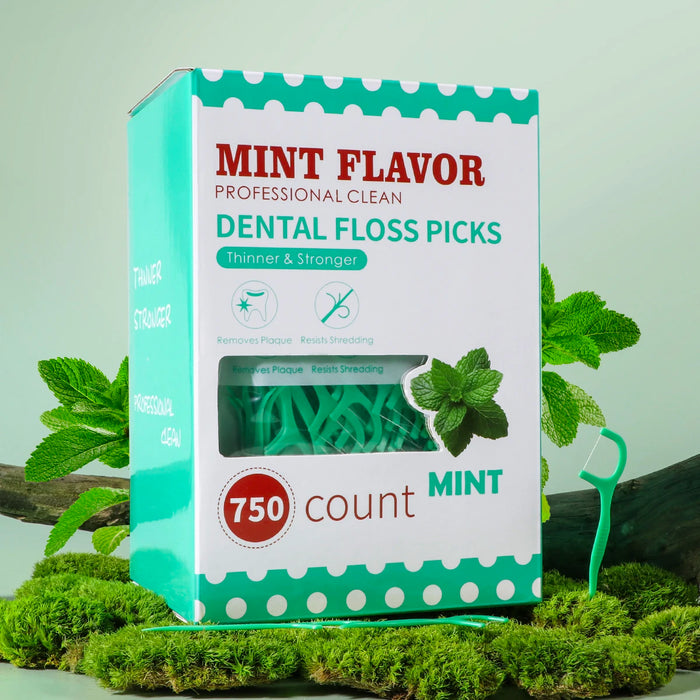 Mint Floss Stick – Tragbare Einweg-Zahnseide – Mundpflege – Tiefenreinigung – Interdentalreinigung