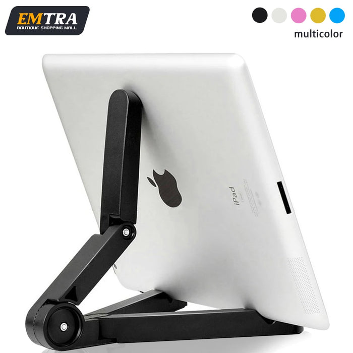 EMTRA Soporte Universal Plegable para Tableta para iPad Air Pro de 4,7 a 12,9 Pulgadas, Compatible con Samsung, Xiaomi y Huawei - Accesorios para iPad