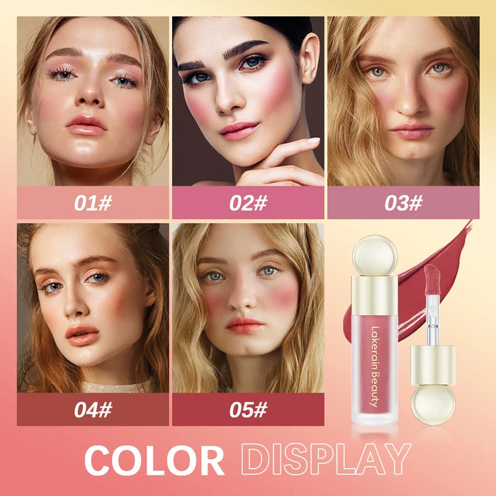 Matte Liquid Blush Velvet Rouge Orange Peach Face Color Lasting Beauty Natural Cheek Color Cream Rouge Makeup 7,5 ml