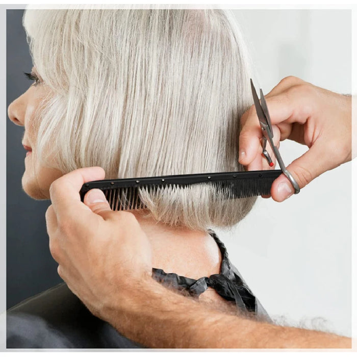 Paquet de 5 peignes de coiffure professionnels en fibre de carbone – Idéal pour la coupe et le coiffage des cheveux avec une conception à dents larges pour un usage en salon et à la maison