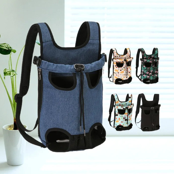 Nouveau Porte-chien Camouflage extérieur-sac à dos respirant pour petits chiens et chats