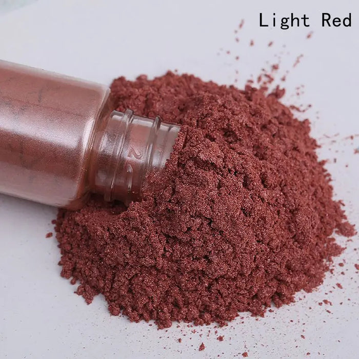 Vibrant Mica Powder Pigments for Nail Art, Glitter Crafts, Soap Making, Epoxy Resin, Eyeshadow, Lipstick, and Car Paint