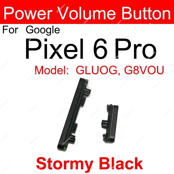 Pièces de réparation bouton power et volume pour Google Pixel 6 Pro, 7 Pro et 8 Pro