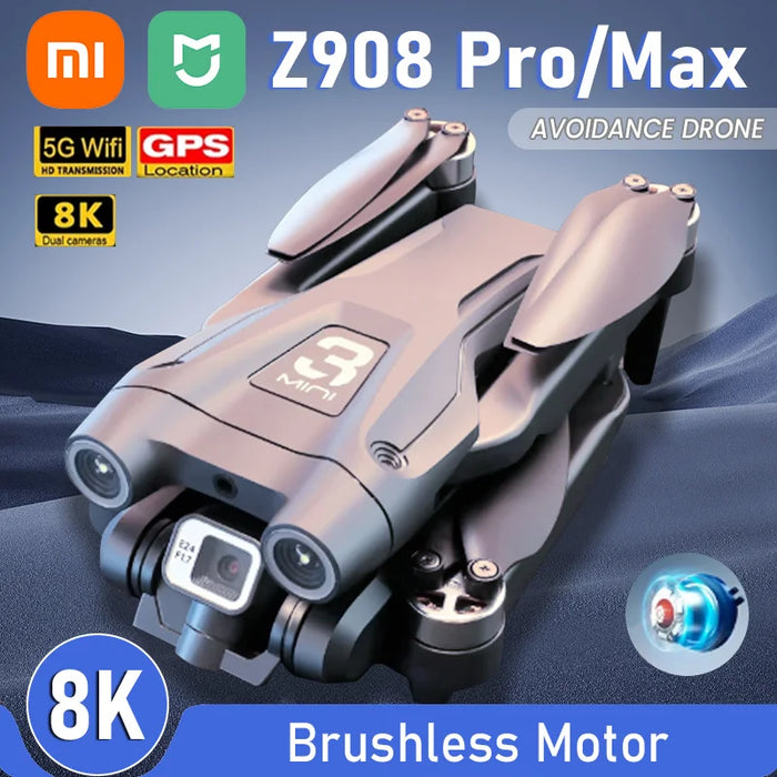 Xiaomi Mijia Z908 Pro / MAX 8K Drone ESC Professionelle 4K Drone Optical Flow Locator 3-seitige Hindernis Erkennung quadcopter Spielzeug