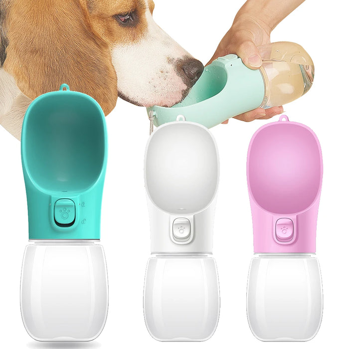 Bouteille d'eau portable pour chiens et chats – Bols d'extérieur étanches pour petits et grands chiens, chihuahuas et bouledogues français