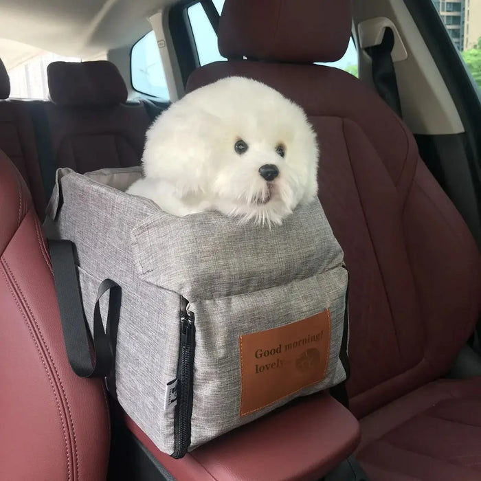 Lit de siège de voiture pour chien – Transport portable pour chats et chiens, sac de sécurité pour animaux de compagnie