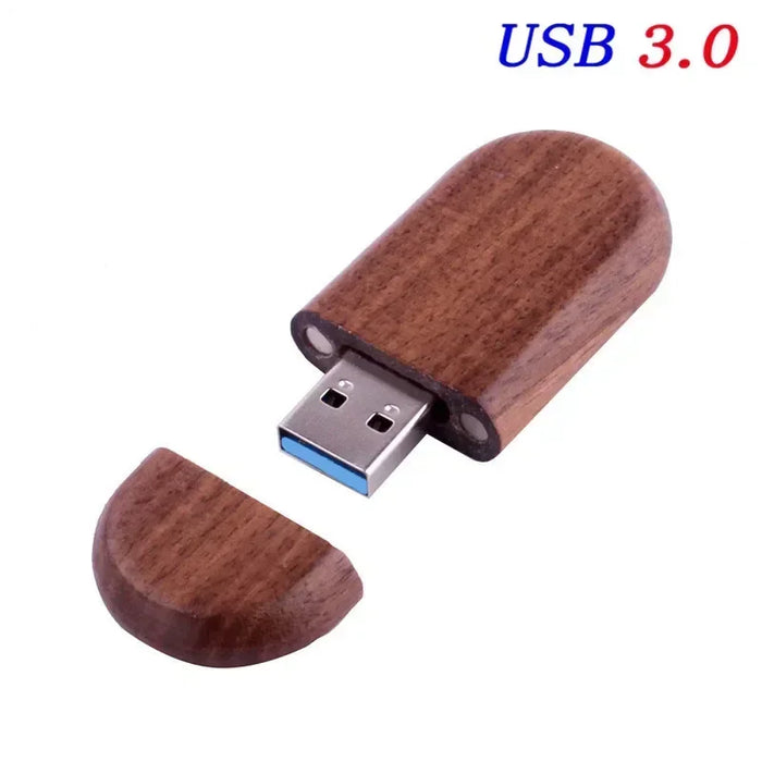 JASTER USB 3.0 haute vitesse LOGO en bois + boîte LOGO personnel client clé USB 8GB 16GB 32GB 64GB clé USB clé USB disque U