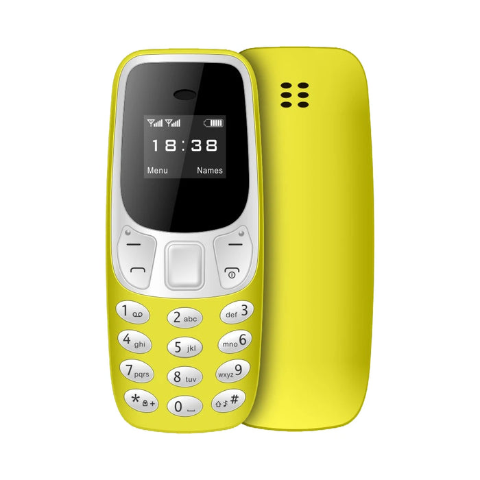 SERVO BM10 Super Mini téléphone portable double SIM avec Bluetooth, voix magique, faible rayonnement et prise en charge multilingue