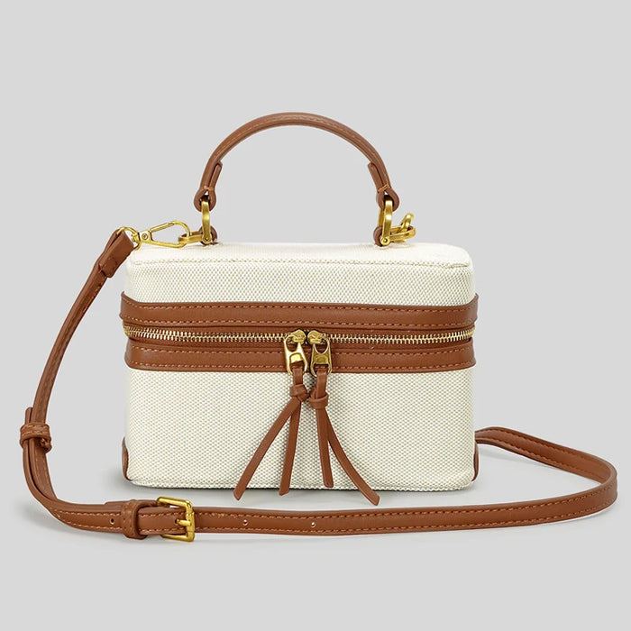 Trendy Women's Canvas Shoulder and Crossbody Handbags for Casual Spring and Summer 2024