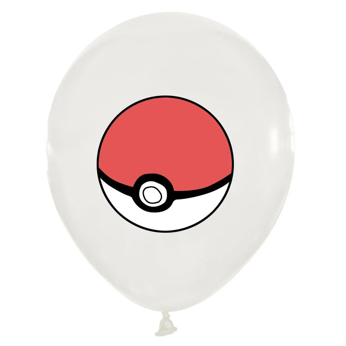 Ensemble de ballons en latex Pokémon Pikachu avec Pikachu, Carapuce et Salamèche – Décorations de fête d'anniversaire et de fête pour enfants