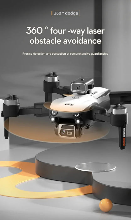 Nuevo S2S Mini Drone profesional 8K cámara HD 25 Min tiempo de vuelo evitación de obstáculos Quadcopter plegable para Xiaomi