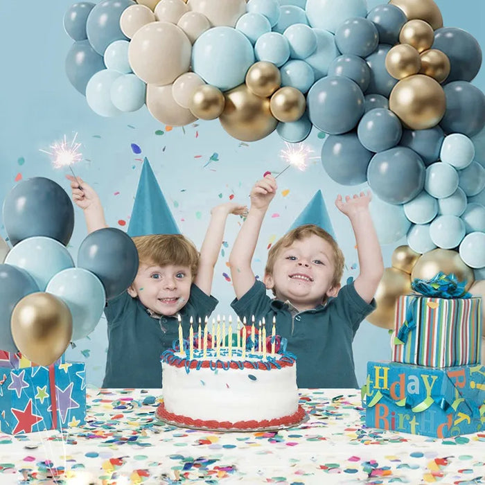 Kit de arco de guirnalda de globos para decoración de bodas y fiestas de cumpleaños para niños y adultos, bolas de látex para baby shower y revelación de género