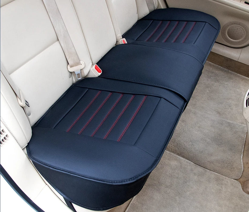 Funda para asiento de automóvil de alta calidad: cuero PU impermeable integral con ajuste universal para asientos de automóvil y accesorios para automóvil