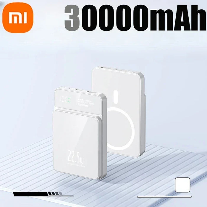 Xiaomi 50000 mAh MagSafe Powerbank – kabelloses Ladegerät Qi 22,5 W superschnelles Laden für iPhone, Samsung, Huawei