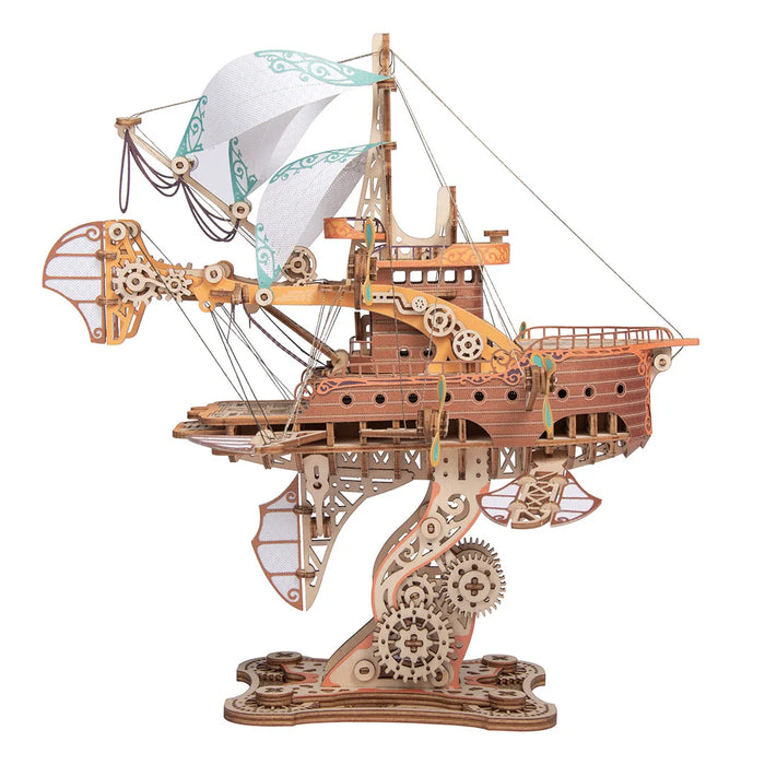 Puzzle 3D en bois à monter soi-même, incroyable vaisseau spatial, kits de construction populaires pour enfants et filles, cadeau d'anniversaire