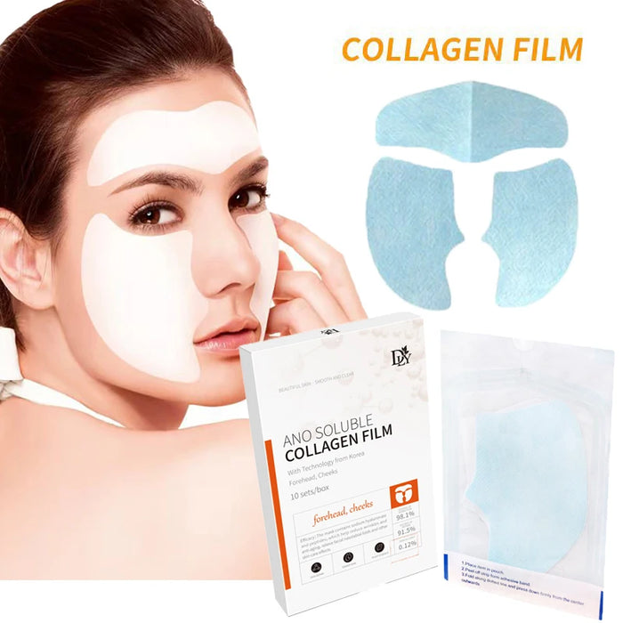 Kollagen-Gel-Gesichtsmasken – 5er-/10er-Set gegen Falten und Feuchtigkeit