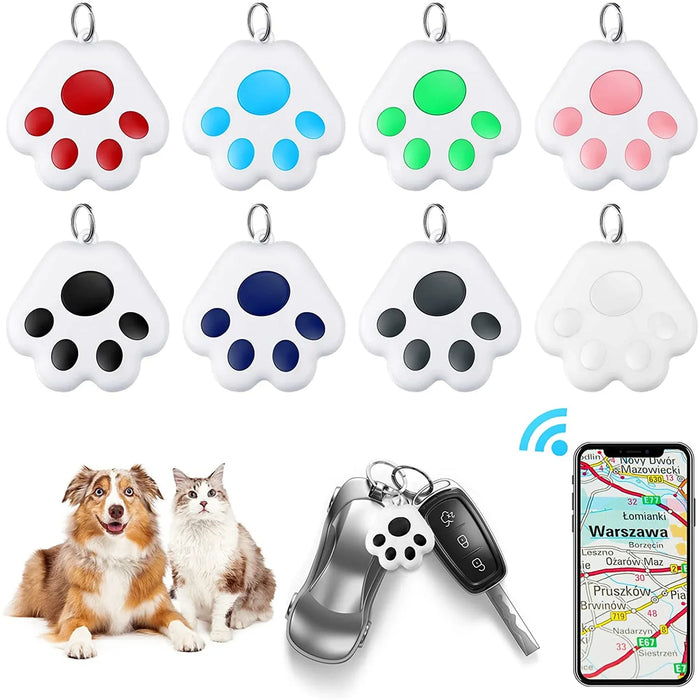 Neuer kabelloser Mini-Bluetooth-GPS-Haustier-Tracker – verstecktes intelligentes Anti-Verlust-Ortungsgerät für Hunde und Katzen, Ortung für Halsbandzubehör