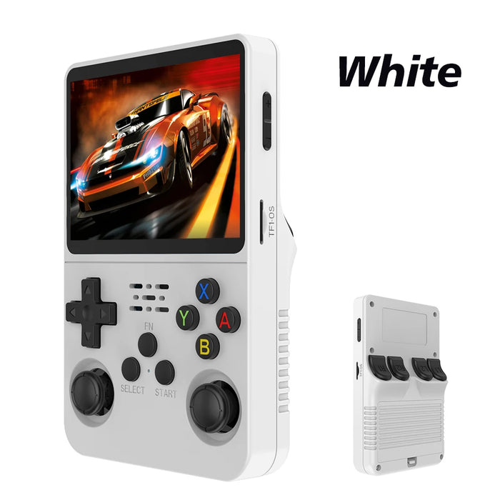 Console de jeu portable rétro Open Source BOYHOM R36S avec écran IPS de 3,5 pouces et stockage de 64 Go