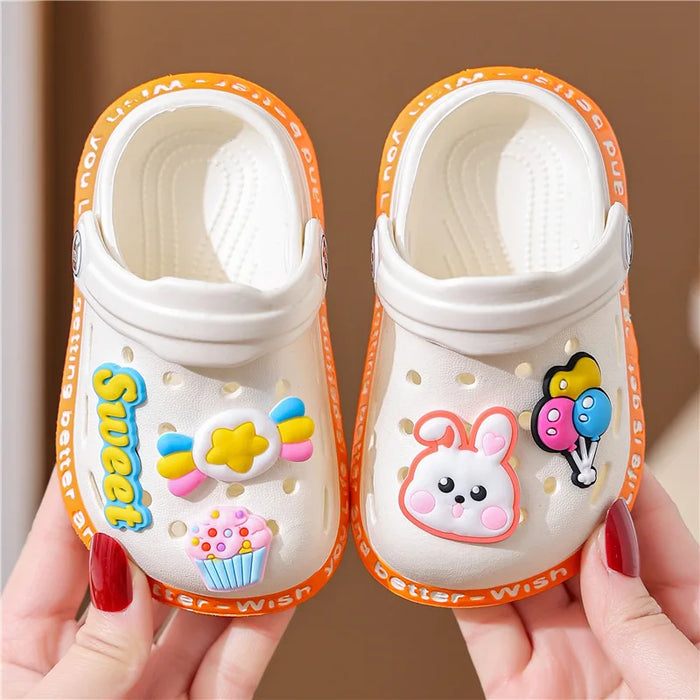 Sandales et pantoufles de personnages de dessins animés pour enfants - Chaussures d'intérieur douces et antidérapantes pour garçons et filles