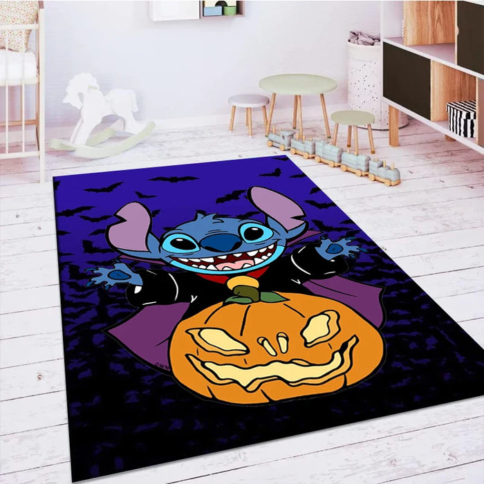 Disney Mode Stich 3D Druck Anime Große Teppiche Wohnkultur für Wohnzimmer Kinderzimmer Sofa Teppich Fußmatten