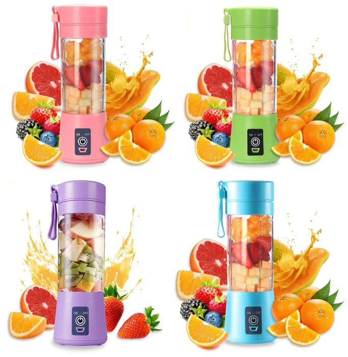 Mixeur USB rechargeable pour smoothies - Mini presse-agrumes automatique pour la cuisine et les repas