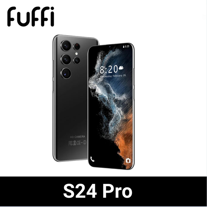 FUFFI-S24 Pro, Smartphone Android con Pantalla de 6,53 Pulgadas, 4000mAh, 64GB ROM, 4GB RAM, Google Play Store, Teléfono Móvil, 5+13MP, Dual SIM, Móviles