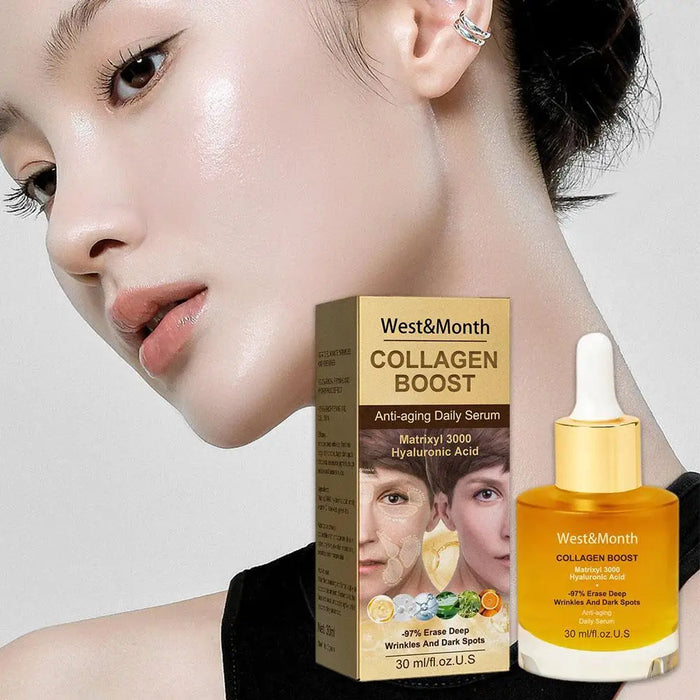 Collagen Boosting Face Serum – Feuchtigkeitsspendendes, straffendes und glättendes Serum für die koreanische Hautpflege