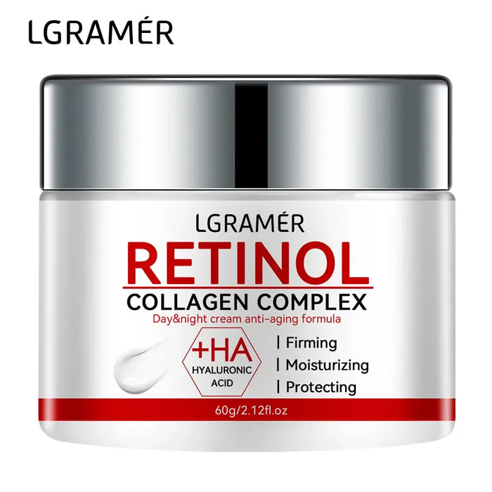 Anti-Aging Retinol Fastighetskräm med Kollagen för Minskning av Rynkor och Hudupplysning - 30ml Fuktighetskräm