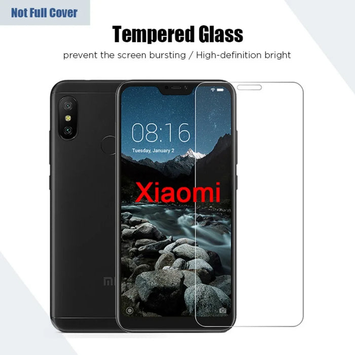 Pack de 2 protections en verre trempé pour Xiaomi Mi 10T lite pro, Mi9 lite, 9 SE et plusieurs autres modèles