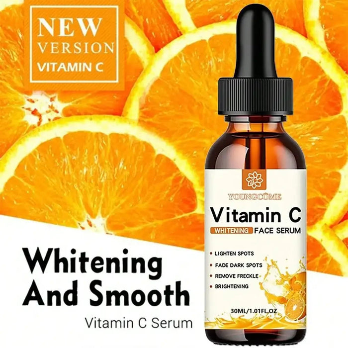 Vitamin-C-Gesichtsessenz mit Hyaluronsäure – Entferner dunkler Flecken, feuchtigkeitsspendend, reparierend und Anti-Aging – 30 ml