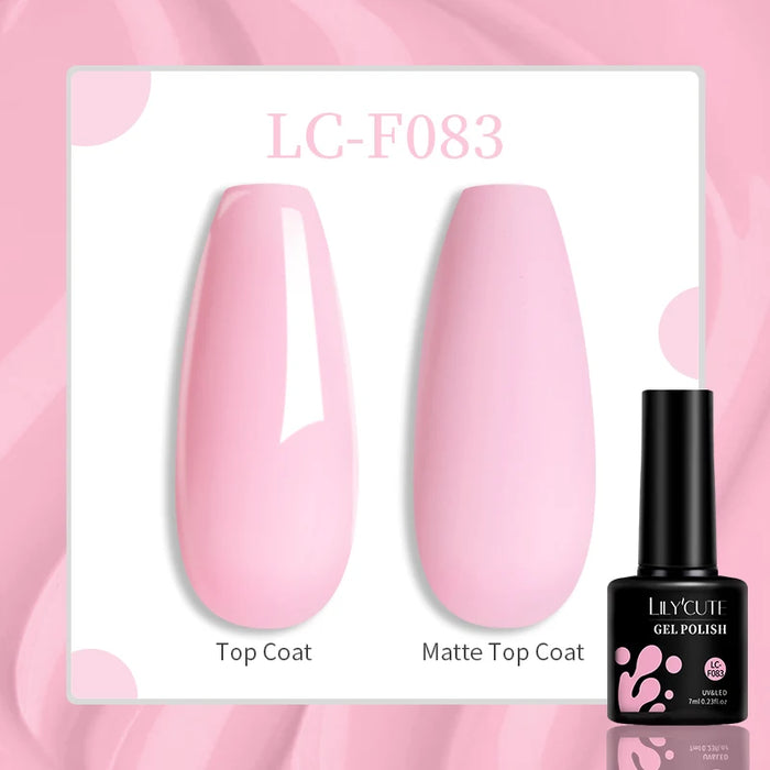 LILYCUTE 129 Farben 7 ml Nagel-Gel-Nagellack – semi-permanente Nagelkunst und Maniküre mit Soak-Off-LED-UV-Gel-Nagellack