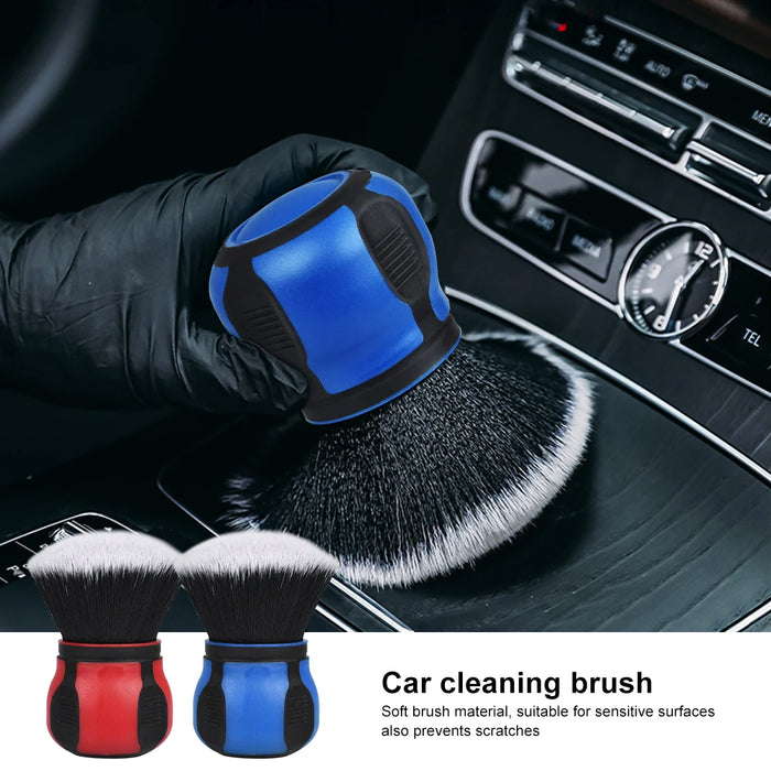 Soft Detail Brush for Car Care - Optimal Cleaning of Interior and Air Vents, Perfect for Dust Removal and Car Wash