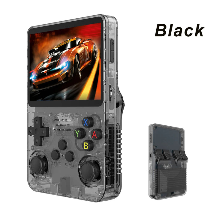 Console de jeu portable rétro Open Source BOYHOM R36S avec écran IPS de 3,5 pouces et stockage de 64 Go