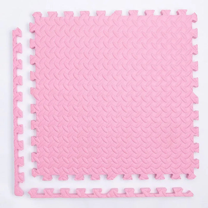 Paquete de 16 tapetes de juego de espuma EVA: mosaicos de rompecabezas coloridos para habitaciones infantiles, superficie de actividad que absorbe los golpes, 30x30 cm