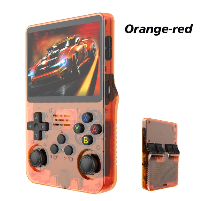 Console de jeu portable rétro Open Source BOYHOM R36S avec écran IPS de 3,5 pouces et stockage de 64 Go