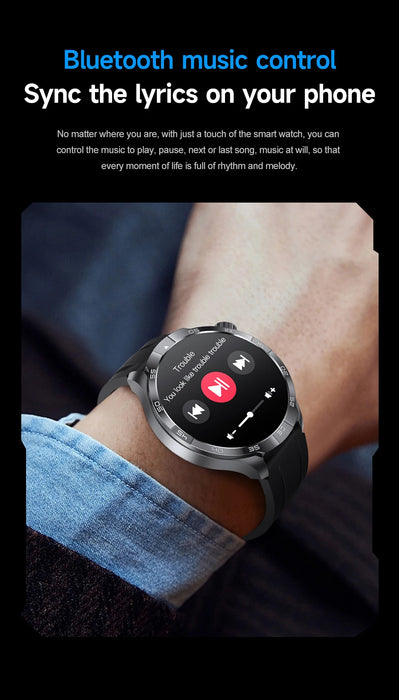 Nouveau 1,85 "écran AMOLED GPS sport montre intelligente pour hommes avec boussole NFC montres étanches fréquence cardiaque appel Bluetooth Smartwatch pour HUAWEI