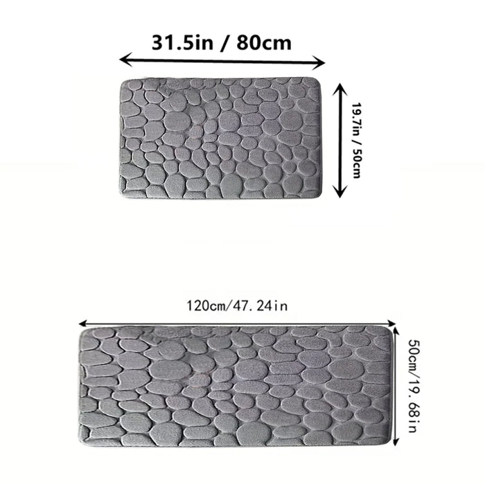 Large kitchen mat in soft, non-slip and absorbent material - machine washable floor mat