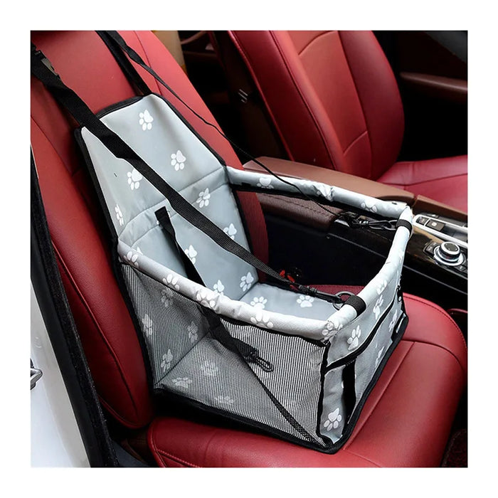 Asiento de coche para perros de alta calidad: cinturón de seguridad plegable y estable para cachorros, ¡perfecto para viajar!